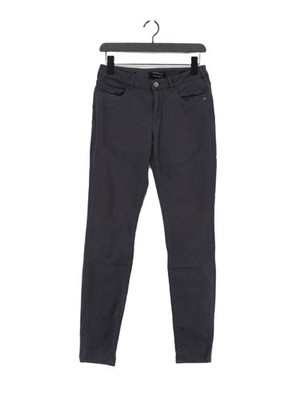 Scotch & Soda Women's Suit Trousers W 28 in Grey Cotton