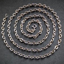 Vintage Glieder Kette 835 Silber massiv 21,9 Gramm Silberschmiedearbeit alt