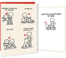 Happy Valentines Day Gifts for Him Her, Naughty Valentine's Day Card for Boyf...