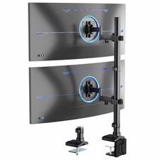 VIVO Dual Ultra-Wide Monitor Desk Mount with Extension Arms for 43" Screens