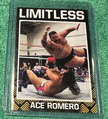 ACE ROMERO 2020 LIMITLESS Wrestling SERIES 3 AEW WWE GCW NXT ICW NHB
