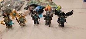 Huge Lot Of LEGO Chima Minifigures & Builds &ndash; Read Description For Details