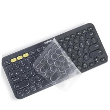 Keyboard Cover for Logitech K380 Pebble Multi-Device Bluetooth Clear