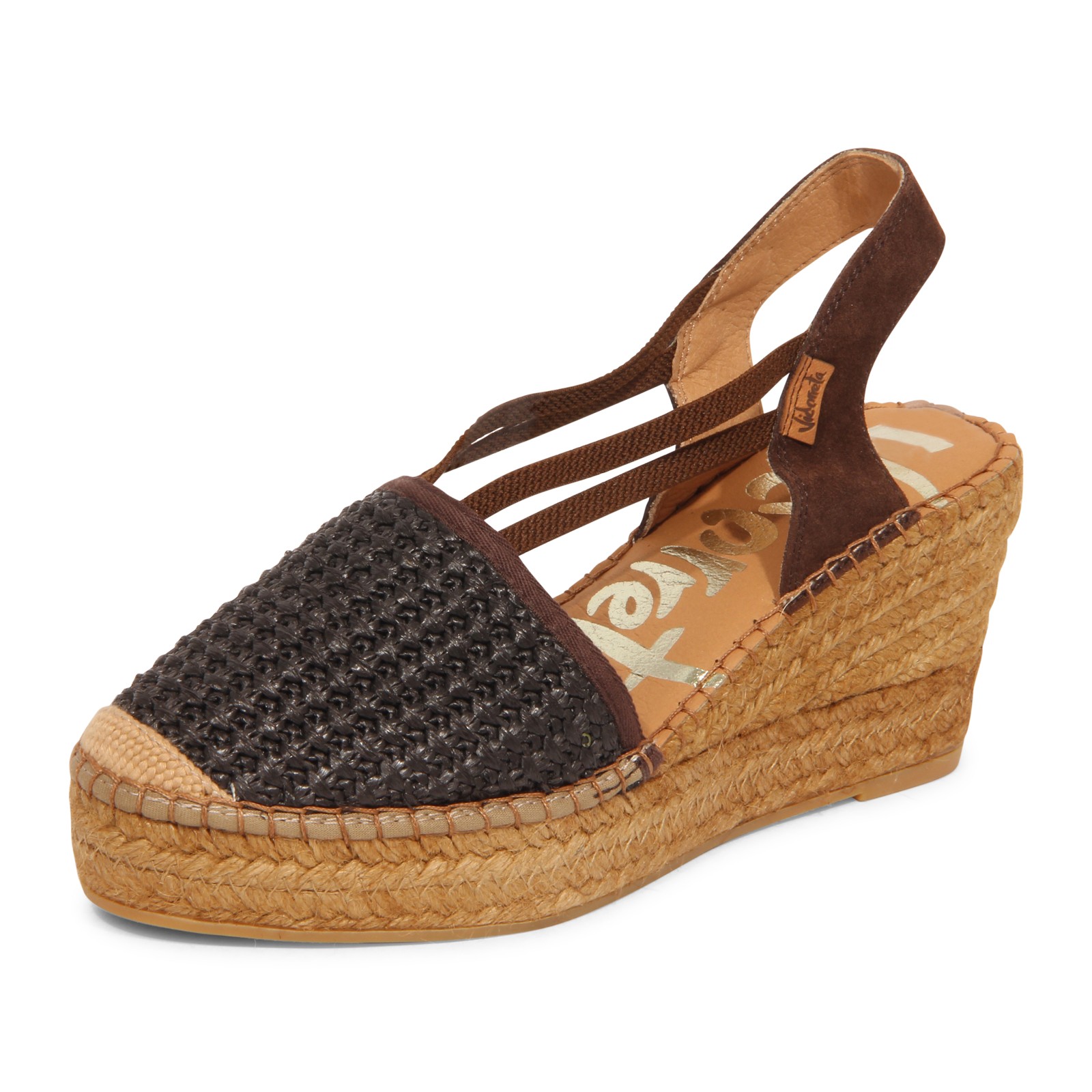 I5406 ЖЕНСКИЕ САНДАЛИИ-ЭСПАДРИЛЬИ DONNA VIDORRETA VALENCIANA НА ЭЛАСТИЧНОЙ ПОДОШВЕ