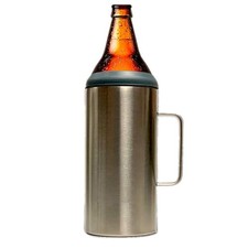 40oz stainless steel cooler, double walled vacuum insulated bottle ... Fast Ship