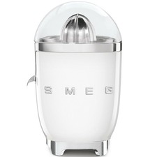 Image of SMEG CJF11WHUK WHITE 50'S STYLE RETRO CITRUS JUICER