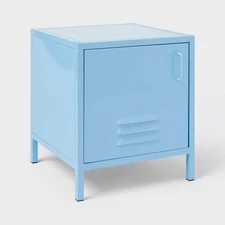 Blue Metal Locker Kids' Nightstand - Pillowfort