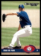 Chan Ho Park 2003 Donruss #205 Texas Rangers MLB READ FREE SHIPPING AutographDen