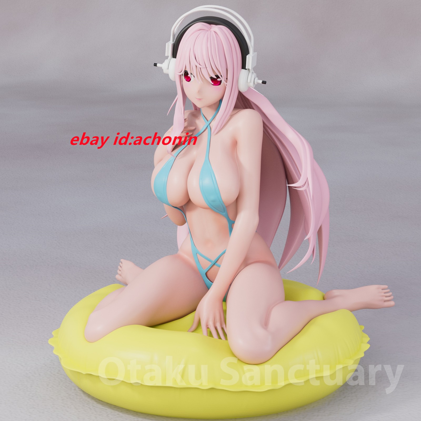 Kits de garaje modelo resina sin montar impresión 3D bikini super sonico