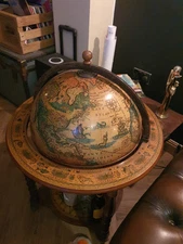 Original Bar Globe From The 60s  