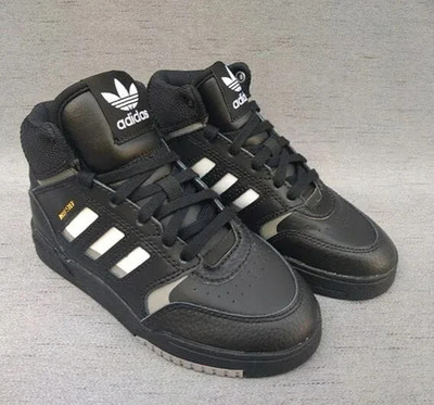 Adidas Kinder Sneaker Schwarz College High Strapazierfähiger Schaft Gr. 29...