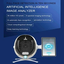 Pro Dermatologia Face 3D Facial Skin Analyzer Scanner Machine Salon Spa Analysis