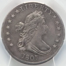 1807 Bust Quarter - PCGS AU Details - MAGNIFICENT NEAR UNC SPECIMEN! VERY PQ!