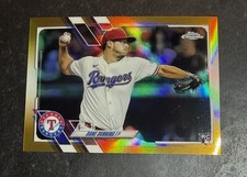 2021 Topps Chrome Dane Dunning #USC9 RC - Gold Refractor /50
