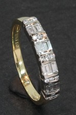 18 Carat Yellow Gold Diamond Eternity Ring 0.50ct Size Q (80.26.061)