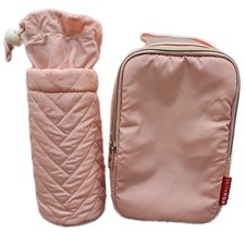 2-Piece Skip  Hop Insulated Bottle Bag  Carrier Set   Pink 18 