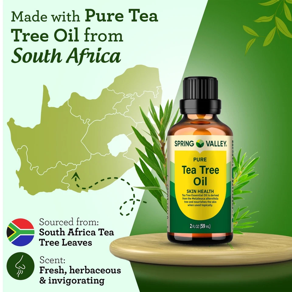 Spring Valley Pure Tea Tree Oil for Skin Health, 2 fl oz - Image 3 of 4