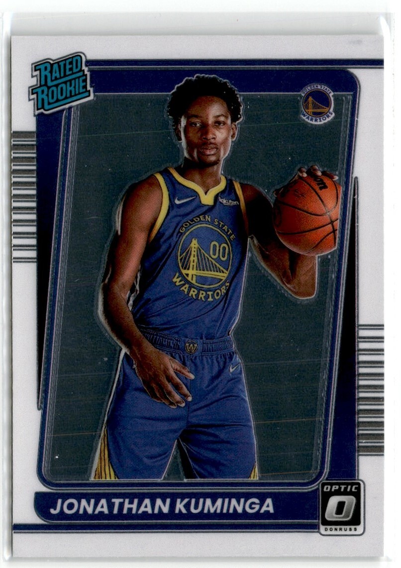 2021-22 Donruss Optic Rated Rookie Base Jonathan Kuminga #190 RC Golden State