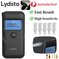 LYDSTO Handheld Breathalyser Portable Alcohol Tester Digital Breath LCD Meter AU