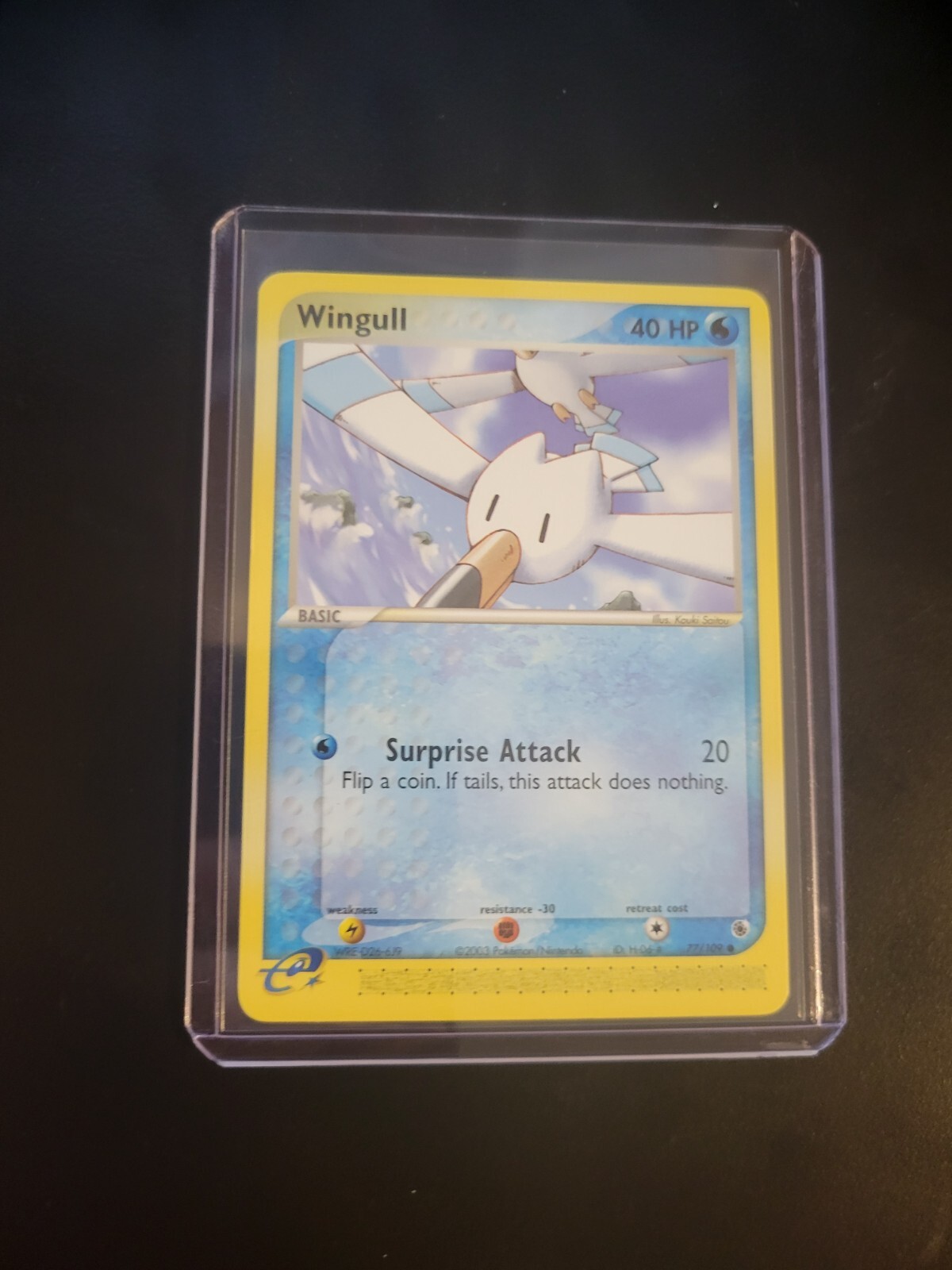 WINGULL - 77/109 - Ruby & Sapphire - Pokemon Card