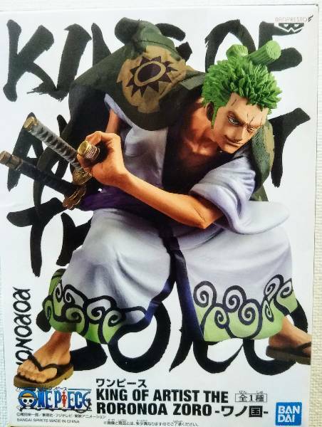 Banpresto ONE PIECE King of Artist RORONOA ZORO Wanokuni