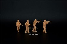 3D Printed 1/72 Modern Rebel Group of Experts 4 Soldiers Unpainted Model