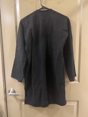 dosa indian coat　2 Dosa cotton blend open front peacoat jacket sz 2 (item A11