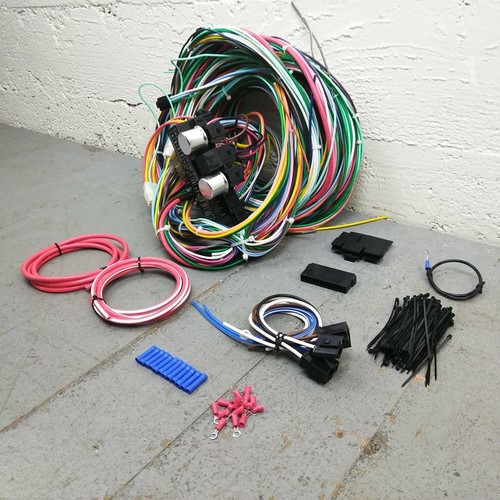 1968-1974 Ford Econoline Van 24 Circuit Wire Harness 15 Fuse Panel Upgrade Kit - Bild 1 von 5