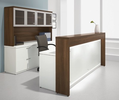 Morpheo 97 Modern Reception Receptionist Office Desk Shell