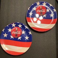 Vintage (1998) Gibson Designs Coca-Cola Stars and Stripes 12 Pcs
