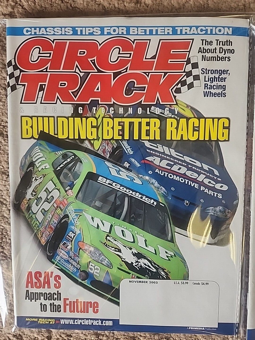 Mag Track Racing Circle Track Magazine & Racing Technology 2003 November - December, 2 ...