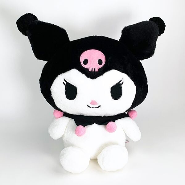 とてもデカいくろみ super big kuromi Kuromi Super BIG Wink Plush 55cm Doll Giga Jumbo Furyu 2024