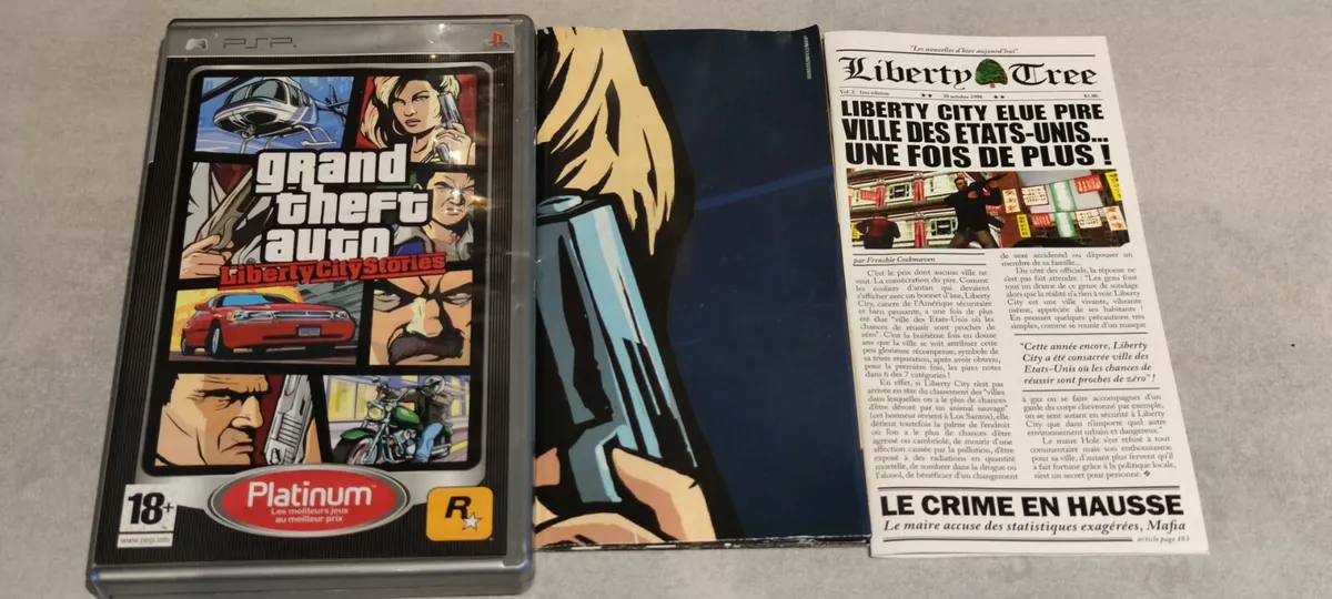 Grand Theft Auto Gta Liberty City Stories Playstation Psp