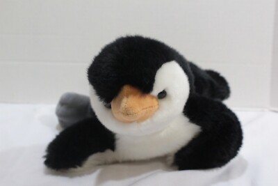 GUND Aquatic Wonders Penguin Bean Bag Plush Stuffed Animal Toy 12  Winter 032046