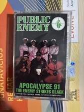 Public Enemy "Apocalypse 91-The Enemy Strikes Back" Def Jam Cassette 1991 SEALED