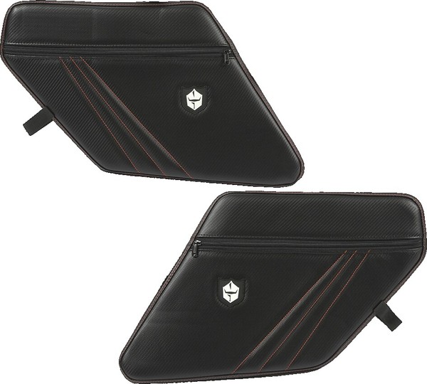 Pro Armor P144Y327OR Pro Armor Door Knee Pads with Storage, Orange