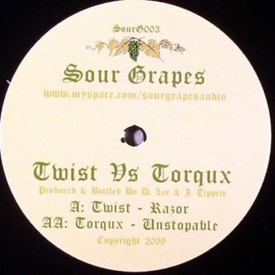 Twist  vs. Torqux - Razor / Unstoppable (12'')