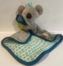 Koala Bear My B Toys Lovely Plush Cuddly Gray Koko Dot Security Blanket