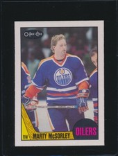 1987 O-Pee-Chee Marty McSorley #205 RC Oilers ULTRA HIGH GRADE DEAD CENTERED