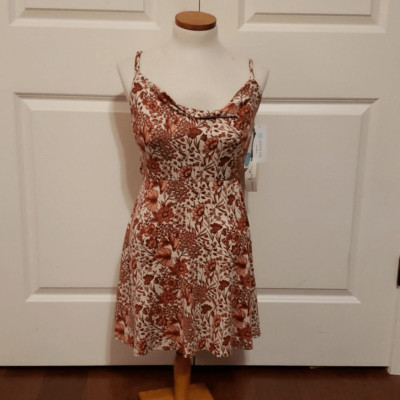 Stitch Fix | Nine Britton Bianca Brushed Knit Dress Burnt Orange Size PS New
