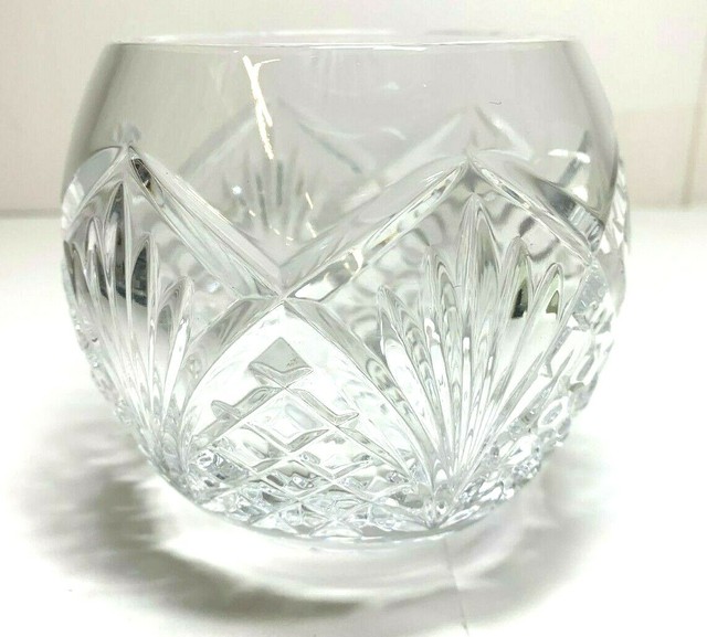 Waterford Crystal 31/2" Round Rose Bowl Vase eBay