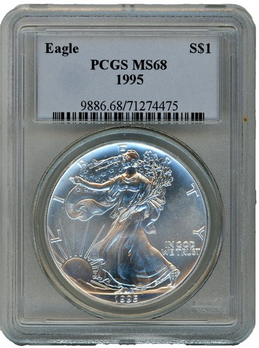 Presale - 2026 (W) $1 1-oz American Silver Eagle PCGS MS70 FS Flag Label