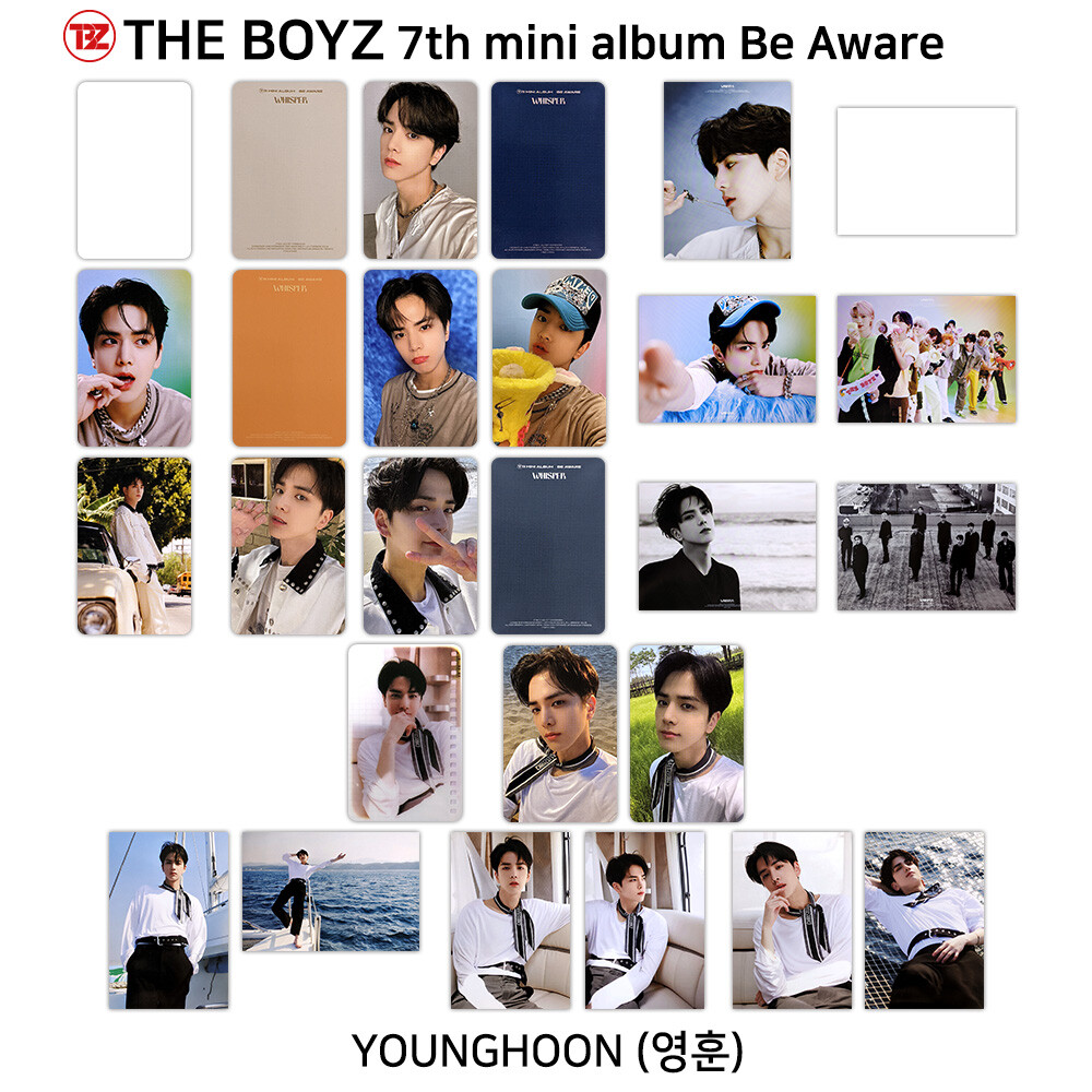 The Boyz 7th Mini Album Be Aware Photocard Photo A4 Poster