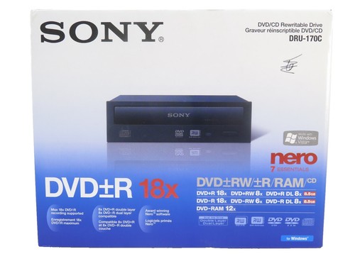 NEW Sony DVD-R DVD Recordable DISC 10 Pack 120 Min 4.7GB 1X-8X NEW