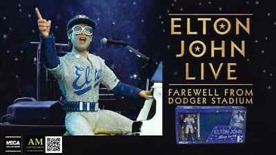 -=] NECA - Elton John Clothed Actionfigur Live in '75 Deluxe Set 20 cm [=-