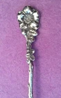 Montpelier Vermont Reed & Barton Wild Rose II 4" Sterling Souvenir Spoon 10g