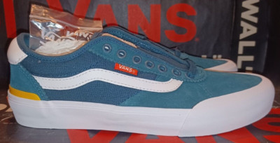 VANS Men's 6.5/Women's 8 Chima Pro 2 Canvas (Prime) Atlantic Green VN0A3MTI0QU