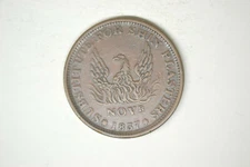 1837 Hard Times Token- Phoenix Rising/ May 10th 1837- EF