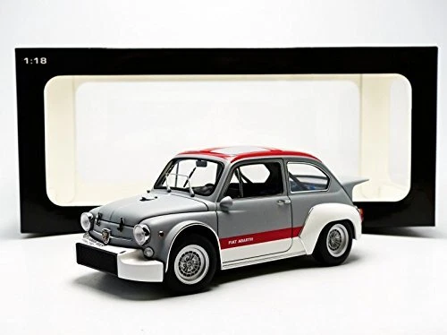 AUTOart Diecast Car 1/18 Fiat Abarth 1000 TCR Gray / Red Stripe