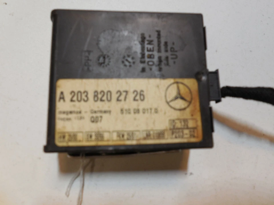 Sensor de inclinação sistema de alarme antirroubo 00-06 Mercedes W220 S430 S500 - Imagem 2 de 3